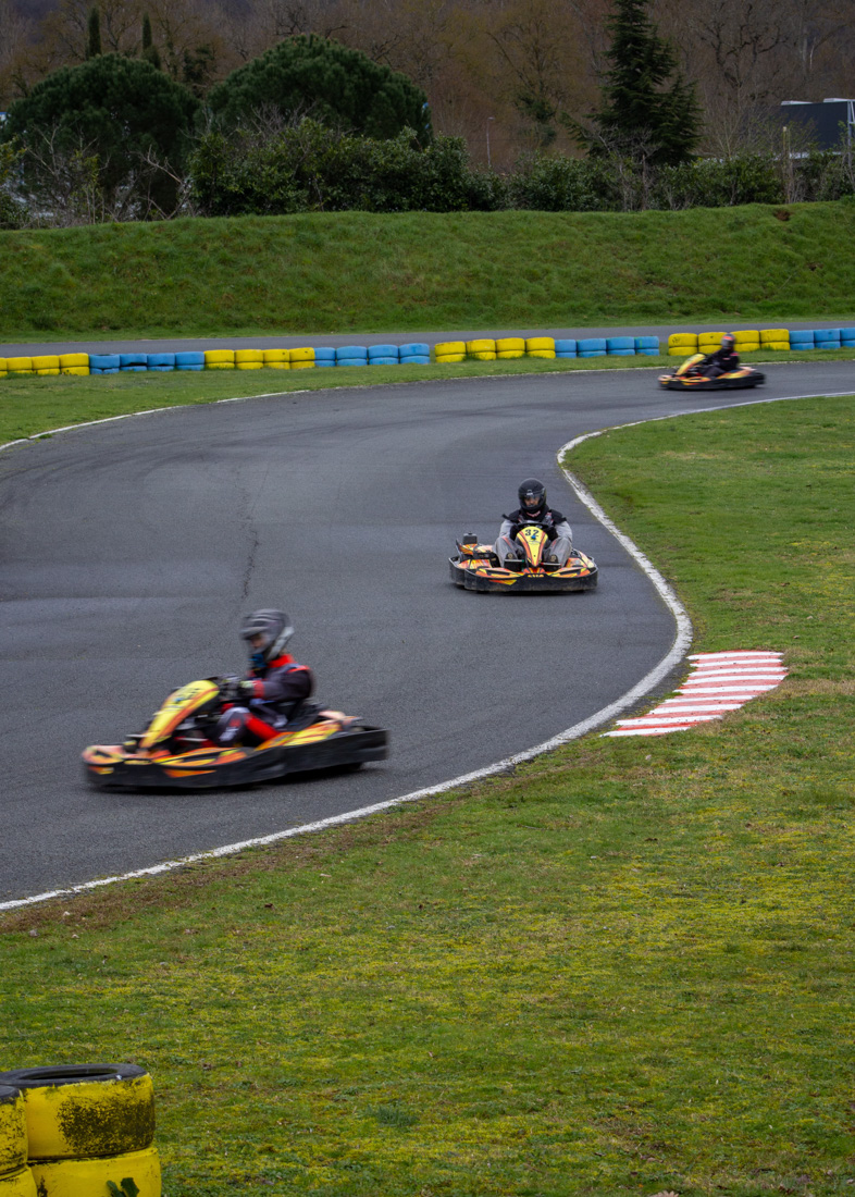 Photographie karting Toulouse