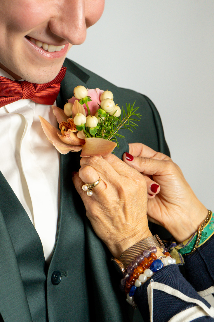 Préparatifs du marié