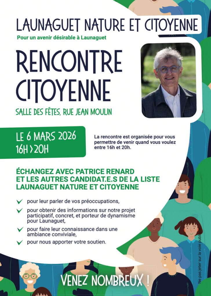 Flyer campagne municipale