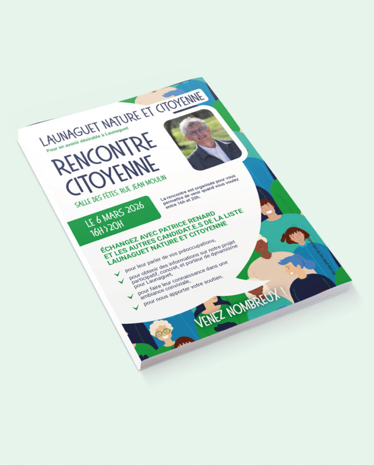Flyer campagne municipale